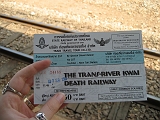 Death Railway Ticket Front